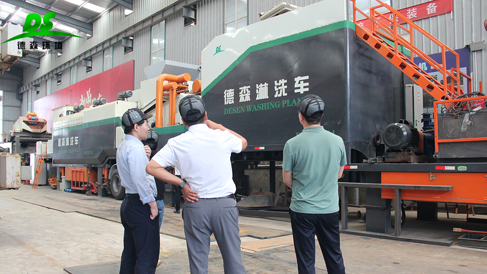 走出實驗室，落實于應用：德森淋洗修復車在鉻污染治理中表現完美！